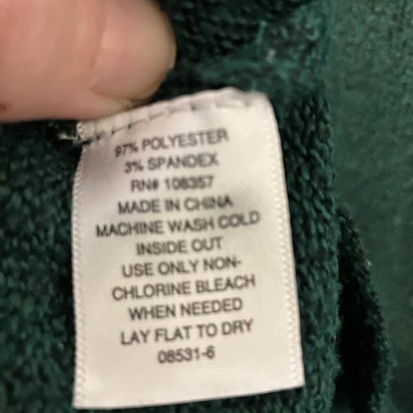 Womens ANA Green Pullover Sweater - Size L - Picture 5 of 5
